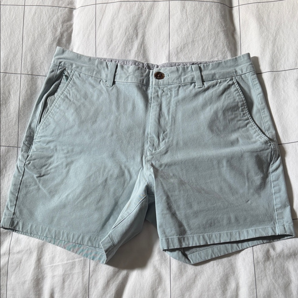 Bonobos 5in Slim light teal shorts